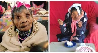 The oldest woman in the world turns 124 (6 photos)