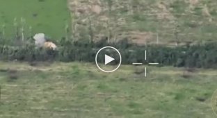 Destruction by drones of a Russian T-90 tank in the direction of Bakhmut