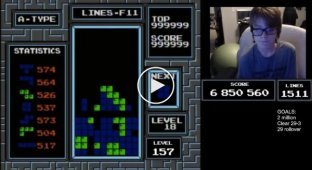A 13-year-old boy “passed” Tetris - this happened for the first time in 34 years after the game was created