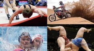 Лучшие спортивные фото 2010 (Часть 1) (35 фото)