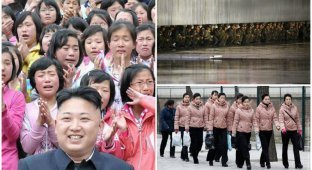 Счастливые до безобразия жители Северной Кореи (21 фото)