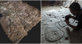 Scientists have revealed new secrets of the Saint-Belec plate - the oldest map of Europe (6 photos)