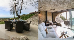 WWII bunker in Dorset, England turned into a hotel (13 photos)
