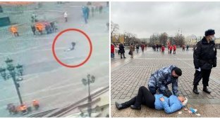 Самокатчик покалечил пенсионерку и скрылся в центре Москвы (2 фото + 1 видео)