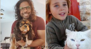 12 photos of people and their pets that show their similarity and closeness (13 photos)