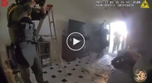 An escape plan failed: a Florida man fell from the ceiling into the arms of special forces