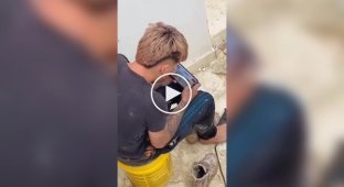 A guy has found a way to shirk work without raising suspicion