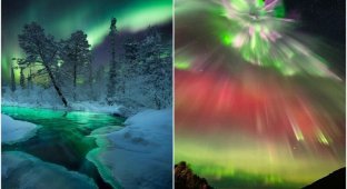 25 невероятных снимков северного сияния с разных точек мира (26 фото)