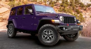 Jeep возвращает самый популярный цвет для Wrangler (3 фото)