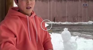 Why you shouldn't play snowballs with baseball players