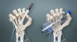 Напечатана первая роборука с костями, связками и сухожилиями (3 фото + 1 видео)