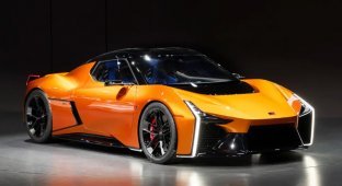 Toyota привезла на выставку концепт электрического спорткара FT-Se (8 фото)