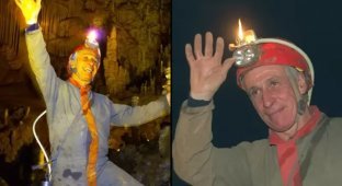 "Человек вне времени": мужчина провел в пещере 2 месяца и сделал удивительное открытие (3 фото)