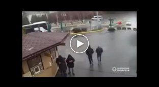 Гражданин Саудовской Аравии влетел в киоск