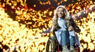 На «Евровидении-2017» от России выступит певица в инвалидном кресле Юлия Самойлова (3 фото + видео)