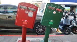 How bent mailboxes became symbols of Taiwan (6 photos)