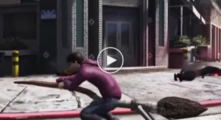 Harry Potter in the world of GTA 5