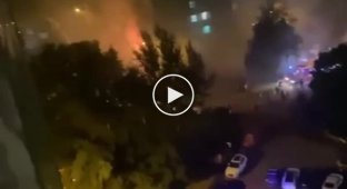 Ночью в Москве сгорел хостел в многоэтажном доме на улице Алма-Атинской