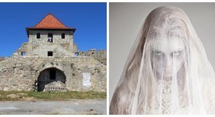 История призрачной Белой Леди, которую пытались подстрелить живые охранники (9 фото + 1 видео)