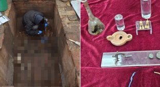 Болгарський фермер випадково знайшов давні гробниці (8 фото)
