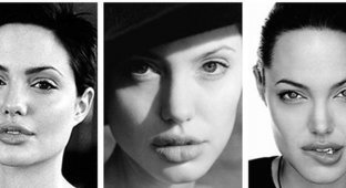 Как менялась Анджелина Джоли с 1998 по 2012 год (2 фото)