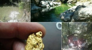В Новой Зеландии продается участок золотоносной реки всего за $75 000 (8 фото)