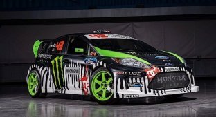 600-horsepower Ford Fiesta from Ken Block: the star of "Gymkhana" is up for sale (17 photos + 1 video)