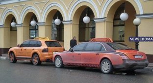 Элитные такси РФ (10 фото)