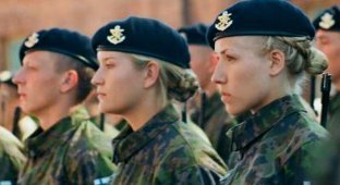 В финской армии мужчин и женщин временно поселят в общих казармах (3 фото)