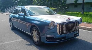 Anyone can buy the "presidential" Hongqi L5. If he finds that much money (14 photos)