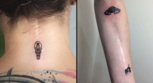 17 примеров гениальных тату, которые помогли людям скрыть их недостатки и стать более уверенными (18 фото)