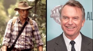 Actors from the movie "Jurassic Park" then and now (11 photos)