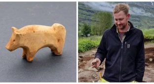 A stone toy from the Viking Age has stunned scientists dead end (4 photos)