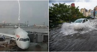 Two months of rainfall in 2 hours: the Brazilian city of Sao Paulo was covered by the elements (1 photo + 4 videos)