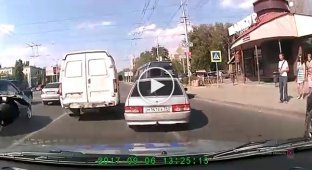 Погоня за пьяным водителем в Волгограде