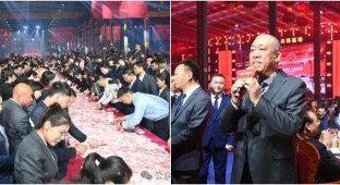 Unprecedented Generosity Attraction at Corporate Party in China (3 photos + 3 videos)