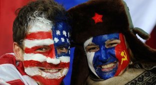 Холодная война на спортивном поле: Матч по регби между Россией и США (10 фото)