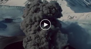 На Камчатке наступила пепельная ночь из-за проснувшегося вулкана Шивелуча