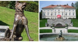 Величні собаки замку Тіволі та загадка їх творця (8 фото)