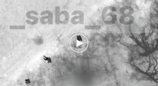 Уничтожение россиян горячим утюгом с помощью дрона