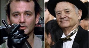 Actors of the comedy “Ghostbusters” then and now (8 photos)