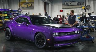 The Hennessey studio will produce a souped-up Dodge Challenger with up to 1,700 hp. (2 photos + 1 video)