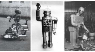 Винтажная техника: первые роботы 20 века (24 фото)