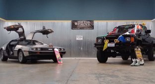 Комплект из фильма «Назад в будущее»: на аукцион выставили автомобили главных героев (33 фото + 2 видео)