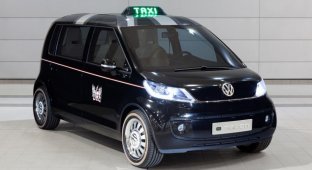 Концепт лондонского такси от Volkswagen (11 фото)