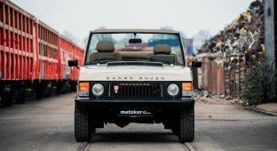Range Rover Goodwood Convertible: rare and one of a kind (13 photos)