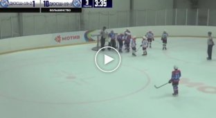 В Свердловской области суровый десятилетний хоккеист напал на судей во время матча