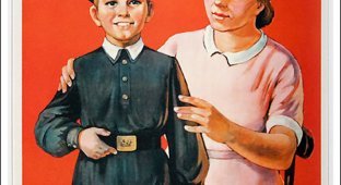На каких плакатах воспитывались дети в СССР (28 фото)
