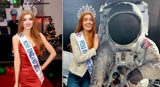 Miss England 2022 plans to become the first beauty queen in space (8 photos)