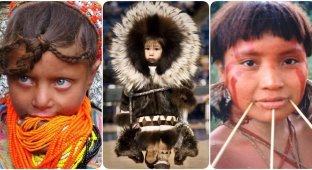 17 children from different cultures, whose appearance is mesmerizing (18 photos)